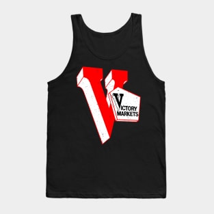 Victory Market Former New York State Grocery Store Logo Tank Top